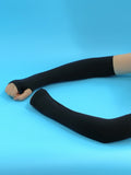 SHEIN Solid Black Arm Sleeves