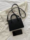 SHEIN Minimalist Square Bag