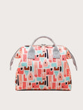 SHEIN 1pc Abstract Pattern Diaper Bag