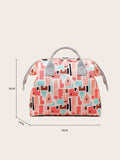 SHEIN 1pc Abstract Pattern Diaper Bag