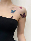 SHEIN 1sheet Butterfly Pattern Tattoo Sticker
