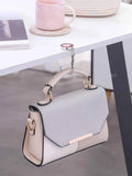 SHEIN Fashion Bag Holder, Handbag Hanger, Folding Hook Holder, Portable Key Ring Rack, Table Hook, Hardware Travel Outdoor Storage