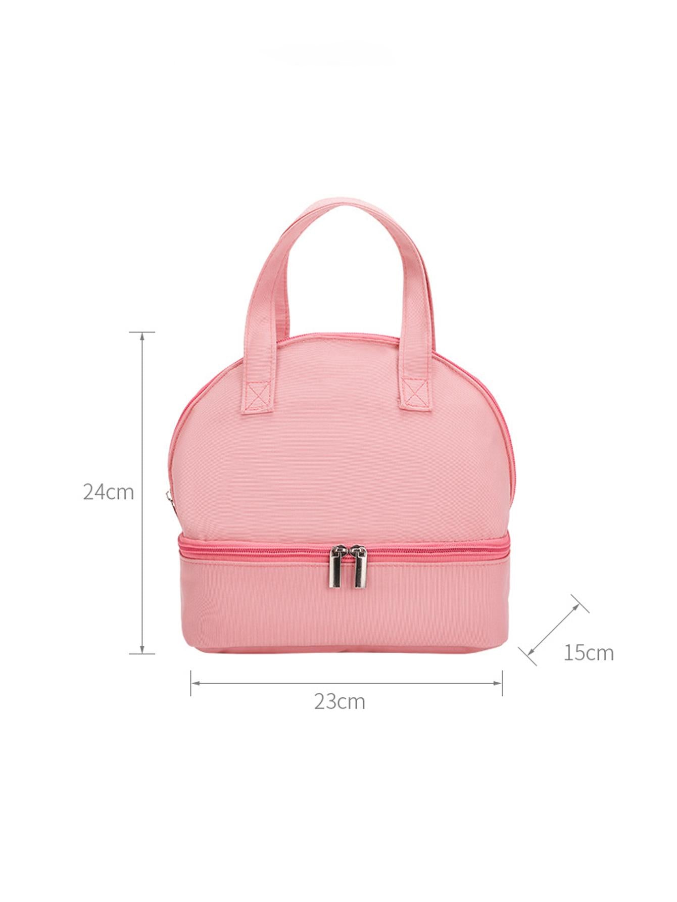 SHEIN Baby Solid Color Casual Diaper Bag For Daily Life