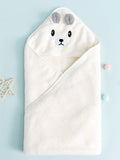 SHEIN 1pc Beige Coral Fleece Baby Blanket Suitable For Daily Baby Swaddling