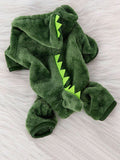 SHEIN 1pc Dinosaur Design Pet Costume For Dog And Cat
