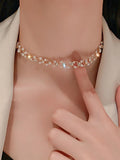 SHEIN 1pc Imitation Faux Pearl Women Choker Necklace