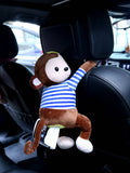 SHEIN Monkey Design Car Tissue Box