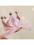 SHEIN 1pc Pet Hair Clip With Bowknot & Crown Design, Suitable For Dogs And Cats