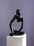 SHEIN Polyresin Modern Abstract Figure Decoration