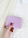 SHEIN Double Zipper Wallet Business Card Holder Wallet