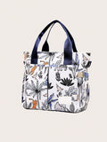 SHEIN Floral Pattern Diaper Bag