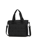 SHEIN Geometric Embossed Diaper Bag