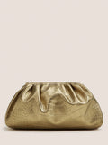 SHEIN Croc Embossed Ruched Clutch Bag, Mothers Day Gift For Mom