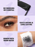 SHEGLAM Lash Besties 2-In-1 Mascara Volumizing Double Head Brush Easy To Remove No Smudge Long-Lasting Define Thick Lengthening Volume Big Eyes Mascara