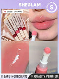 SHEGLAM Pout Pillow Cushion Lip Gloss-Sweet Dreamz Moisturizing Liquid Lipstick High Shine Finish Sponge Tip Applicator Moisturizing Non-Sticky Lip Glaze Pink Rosa Lip Gloss