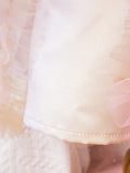 SHEIN Baby Girl Ombre Ruffle Trim Mesh Overlay Cami Dress