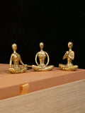 SHEIN Set Of 3 Yoga Girl Figurine Miniature Ornament