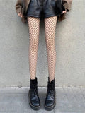 SHEIN Solid Fishnet Tights