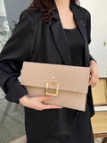SHEIN Women's Envelope Clutch Summer 2023 New Fashionable Trendy Handheld Bag