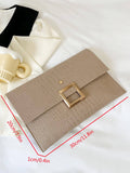 SHEIN Women's Envelope Clutch Summer 2023 New Fashionable Trendy Handheld Bag