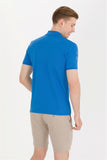 USPA Men's Saks Basic Polo Neck T-Shirt