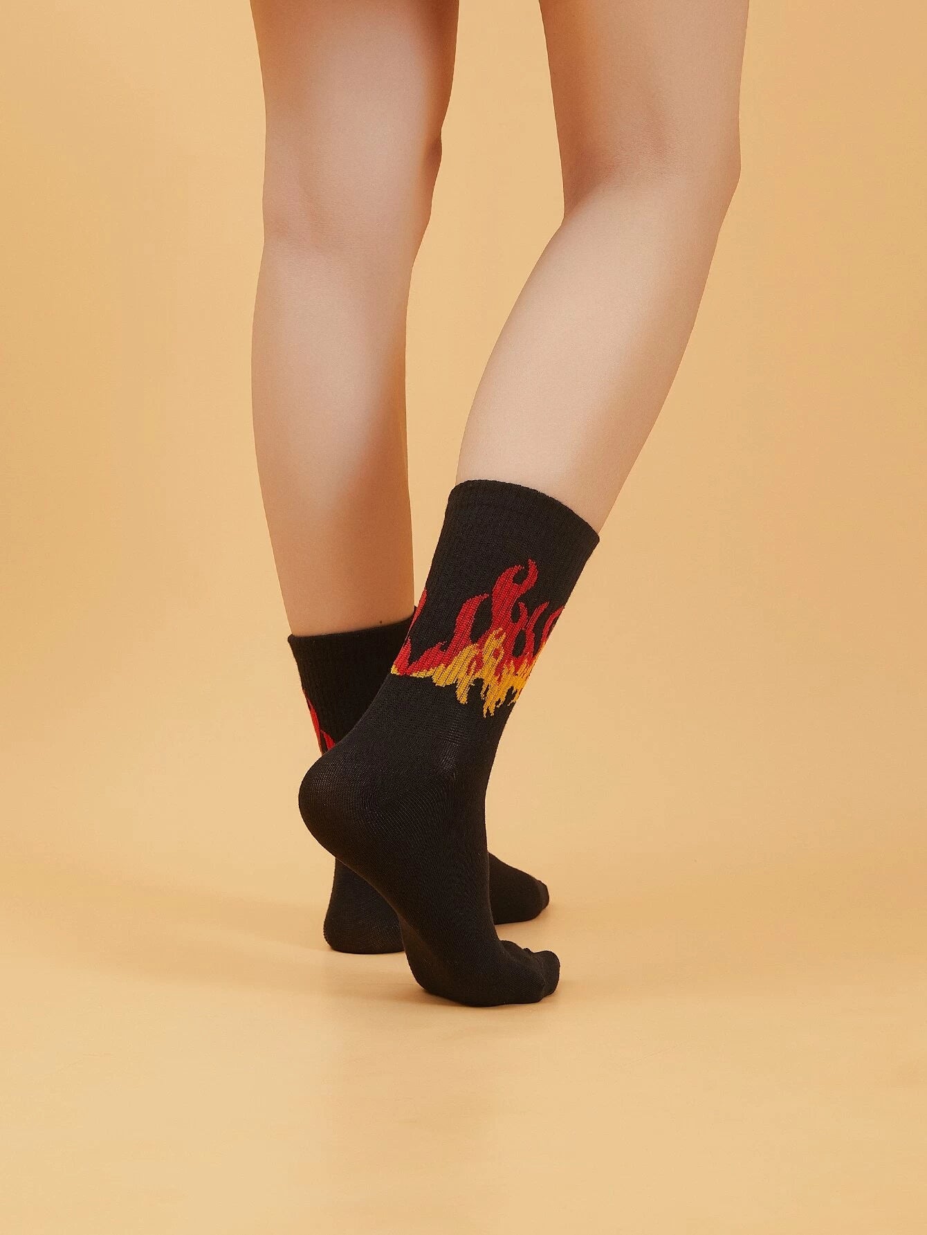  | Shein Flame Pattern Socks | Socks | Shein | OneHub