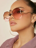 Shein Ombre Lens Fashion Glasses