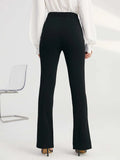  | SHEIN BIZwear Solid Split Hem Pants | Pants | Shein | OneHub