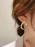 Shein Rhinestone Decor Earrings