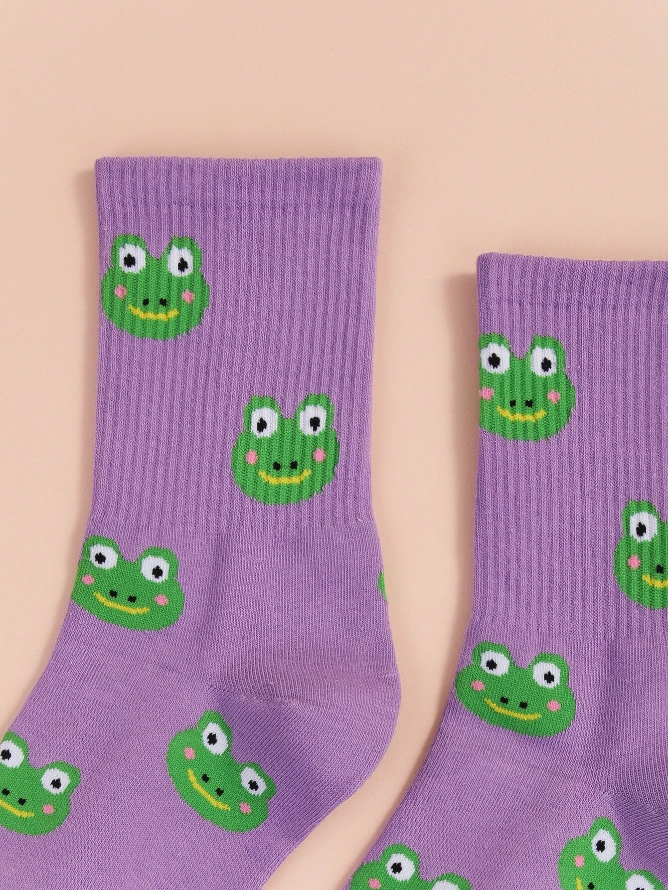  | Shein Frog Print Crew Socks | Socks | Shein | OneHub
