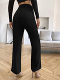  | SHEIN BAE Solid High Rise Tailored Pants | Pants | Shein | OneHub