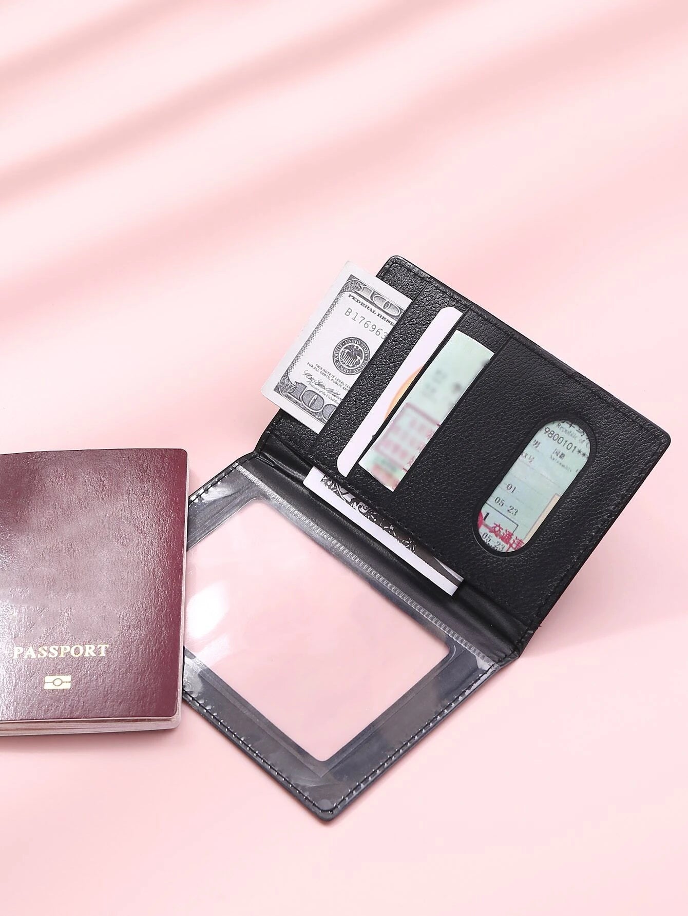  | Shein Letter Graphic Fold Passport Case | Card Holder | Shein | OneHub