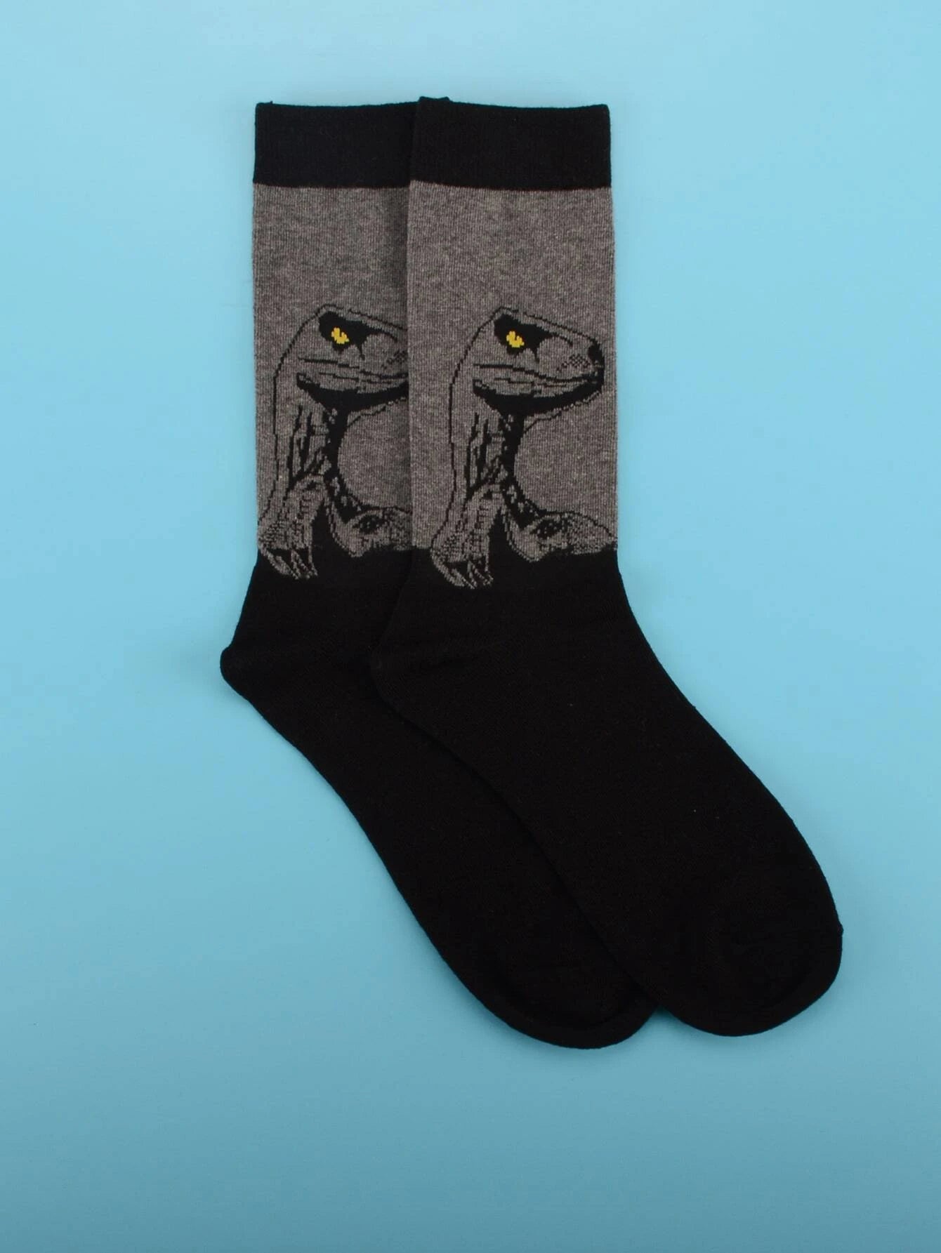 | Shein Dinosaur Print Crew Socks | Socks | Shein | OneHub