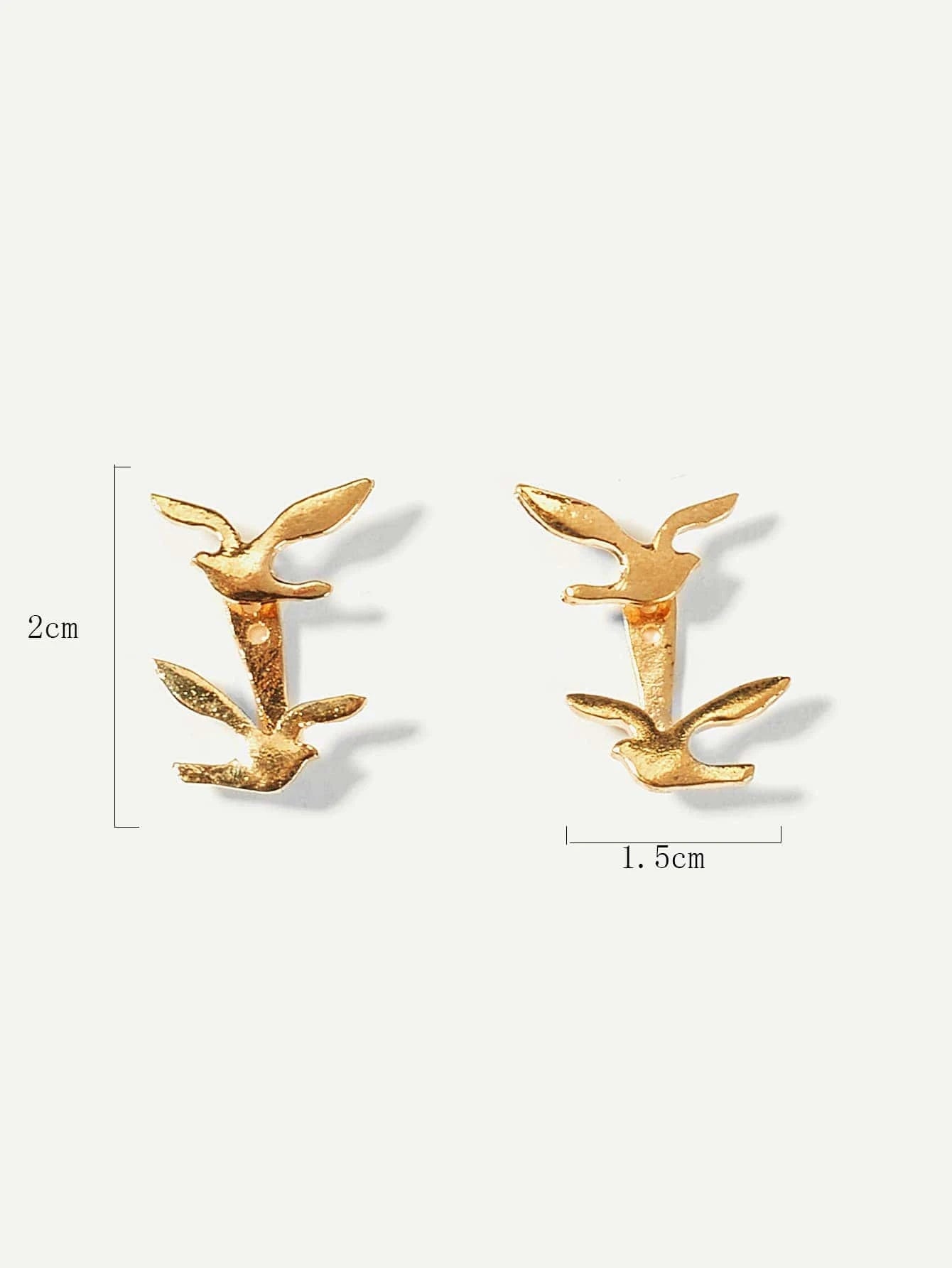  | (Upcoming) Shein Double Bird Shaped Stud Earrings 1pair | Earrings | Shein | OneHub