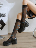  | Shein Butterfly Pattern Over The Calf Socks | Socks | Shein | OneHub