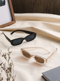 Shein 2pairs Square Frame Fashion Glasses