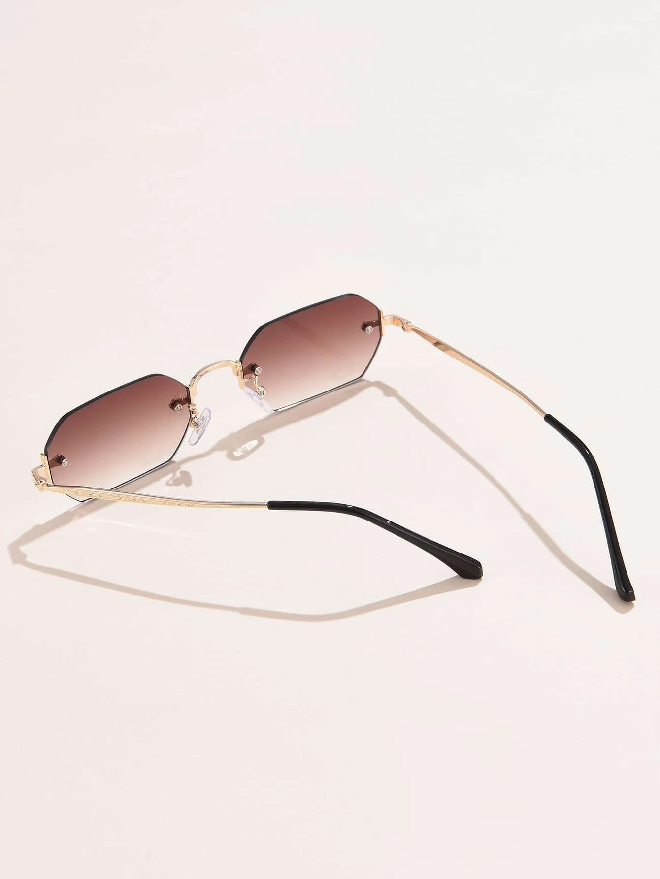  | Shein Geo Frame Rimless Fashion Glasses | Sunglasses | Shein | OneHub