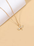 Shein Dragonfly Pendant Necklace