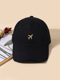 Shein Airplane Embroidery Baseball Cap