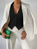  | SHEIN BIZwear Solid Button Front Waistcoat | Waistcoat | Shein | OneHub
