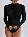 | SHEIN Ruched Slim Fit Bodysuit | Bodysuit | Shein | OneHub
