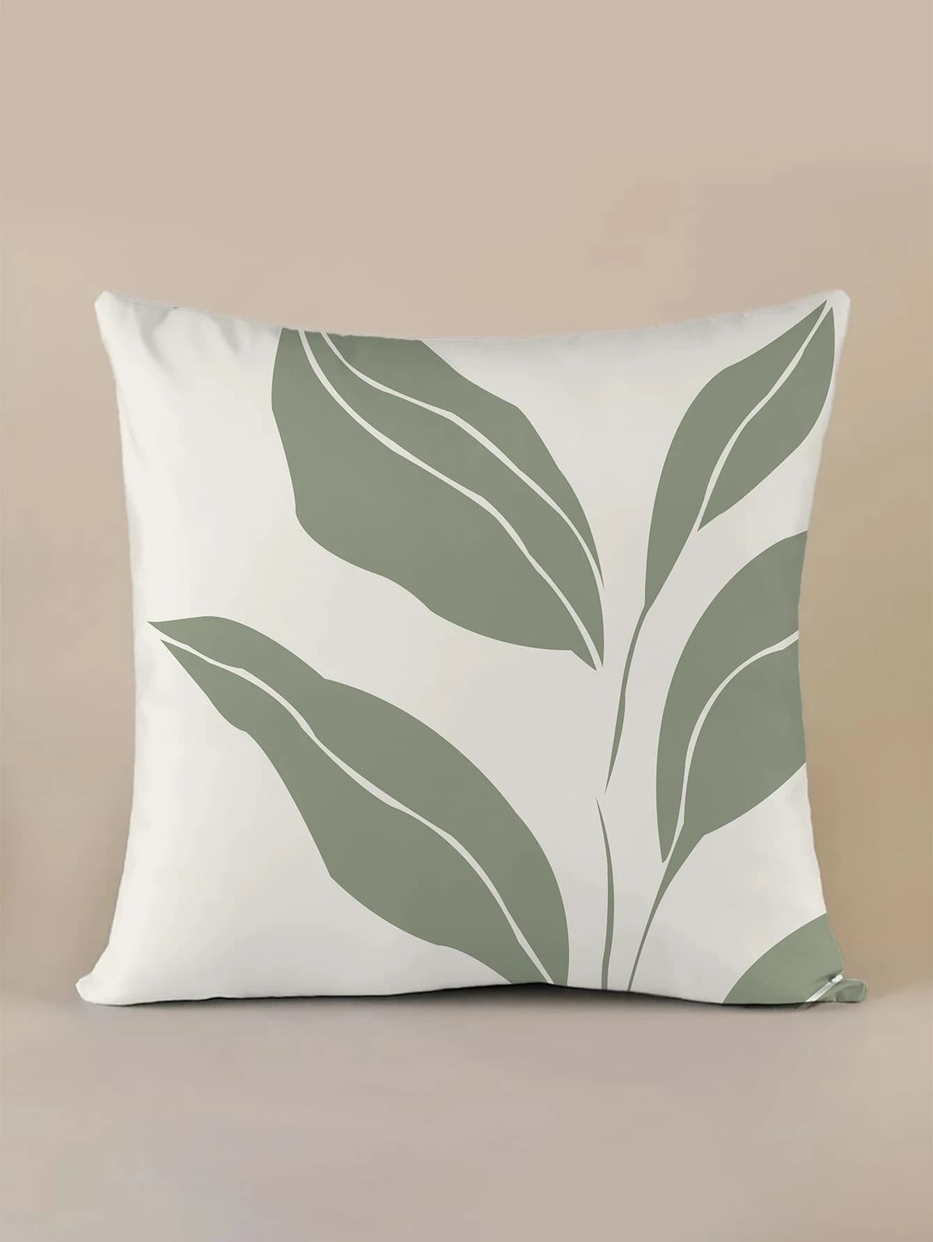  | Shein Leaf Print Cushion Cover Without Filler | Pillow Cover | Shein | OneHub