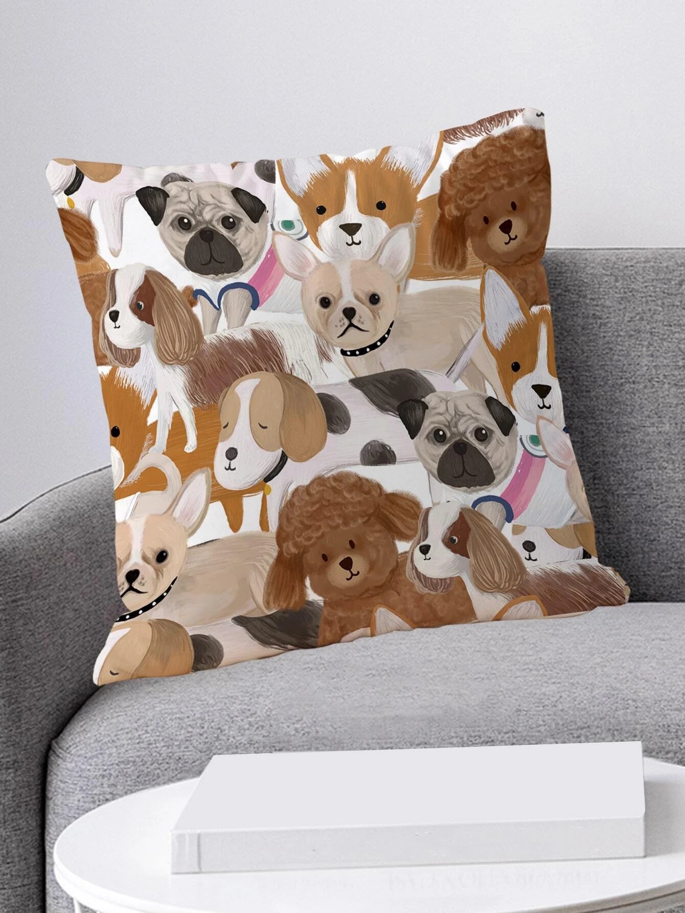  | Shein Dog Print Cushion Cover Without Filler | Pillow Cover | Shein | OneHub