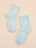  | Shein Snowman Pattern Crew Socks | Socks | Shein | OneHub