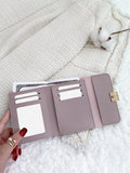 SHEIN Two Tone Fold Small Wallet