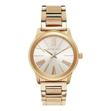 Michael Kors Hartman Rose Gold Stainless Steel Rose Gold Dial Quartz Watch for Ladies - MK-3491