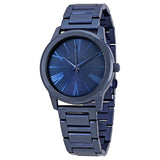 Michael Kors Hartman Blue Stainless Steel Blue Dial Quartz Watch for Ladies - MK-3509