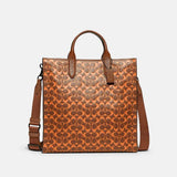 Coach Gotham Tall Tote 24 Signature Leather Bag - CA184