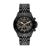 Michael Kors Bayville Black Stainless Steel Black Dial Chronograph Quartz Watch for Gents - MK8750
