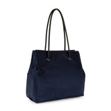 Calvin Klein Mallory Nylon North/South Vertical BrandIng Tote In Navy - H8JBE8XR